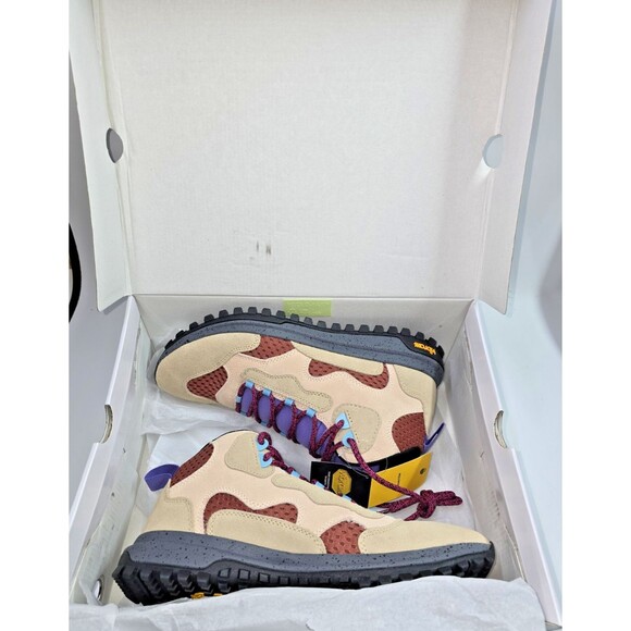 BrandBlack Santa Monica NTPR Hiking Sneakers Beige/Purple/Burgundy Size 11.5 - Picture 10 of 11
